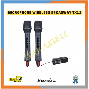 Mic Handheld Wireless Portable Broadway TX-12